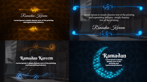 Islamic Ramadan Titles - Lower Thirds