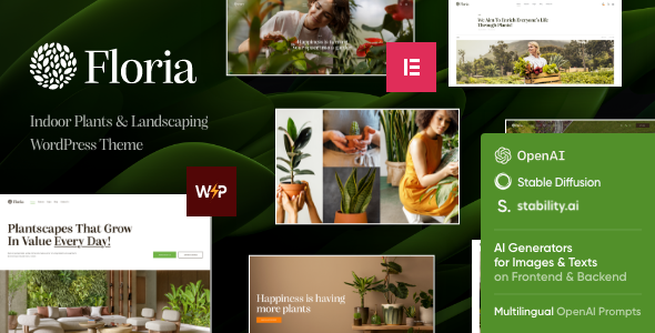 Floria — Gardening & LandscapingTheme