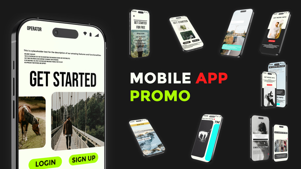 Mobile App Promo