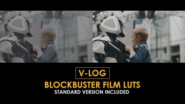 V-Log Blockbuster Films and Standard Color LUTs alt