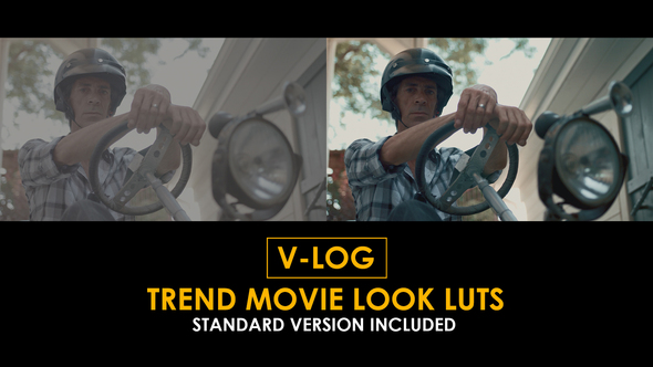 V-Log Trend Movie Look and Standard Color LUTs