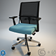 Haworth "System59" Chair  +Scene+Materials - 3DOcean Item for Sale