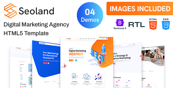 Seoland - SEO And Digital Marketing Agency HTML5 Template