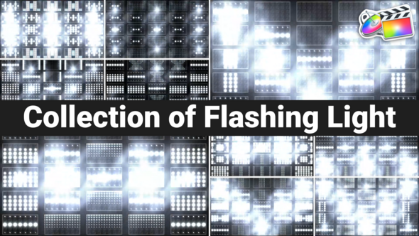 Collection of Flashing Light for FCPX alt