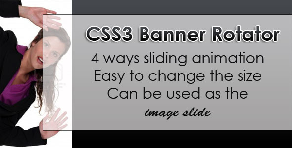Rotator bannerów CSS3