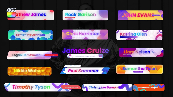 Gradient Shape Lower Third alt