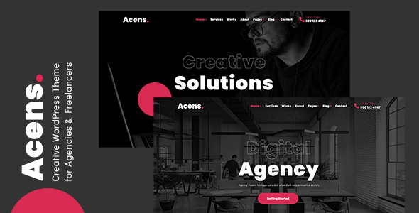 Acens - Creative Agencies WordPress Theme