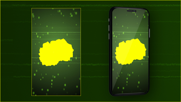 Macedonia Digital Map Intro - Vertical Video