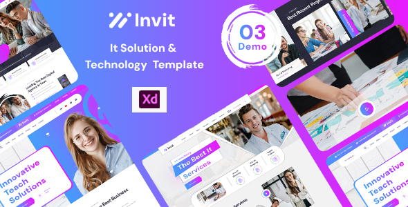 Invit- IT Solutions & Technology xd Template