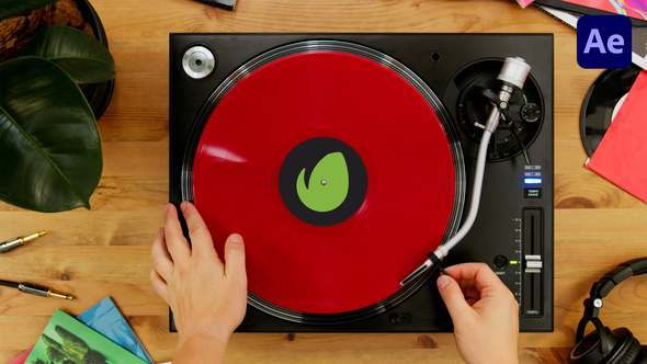 Vinyl Record Logo