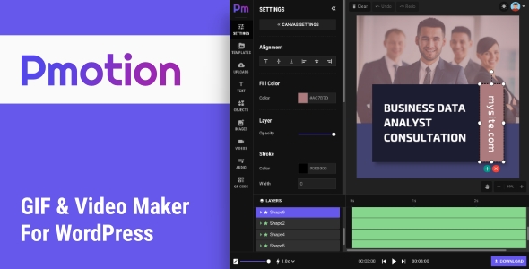 Pmotion - Animated GIF and Video Maker For 