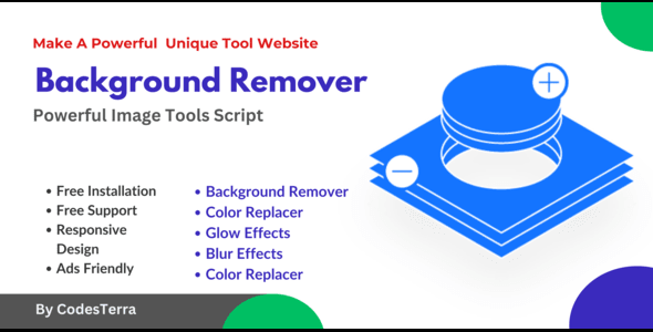 Background Remover & Awesome Image Tools Script
