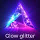 Glowing Glitter Logo - VideoHive Item for Sale