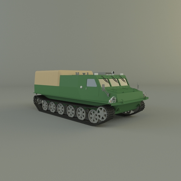 terrain vehicle 3D model