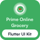 Prime Online Grocery Flutter App UI Kit - CodeCanyon Item for Sale