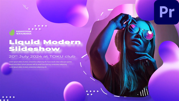 Liquid Slideshow || Fashion Slideshow MOGRT