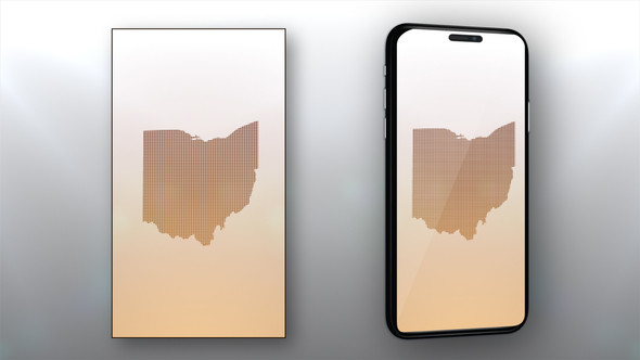 Ohio State Map Opener - Vertical Video