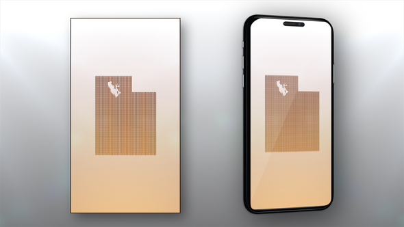 Utah State Map Opener - Vertical Video