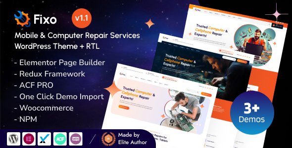 Fixo - Mobile & Computer Repair ServicesTheme