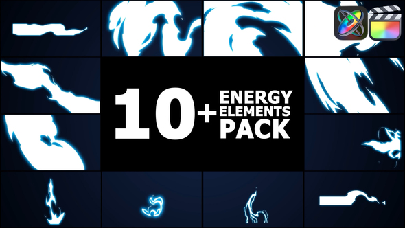 Energy Elements Pack | FCPX alt