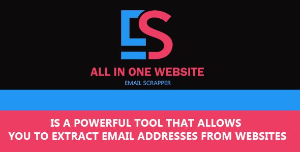 All in One Website Email Scraper