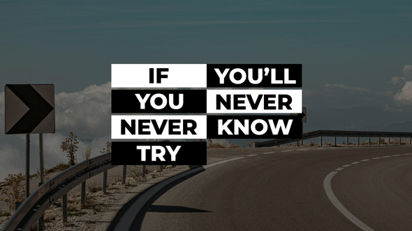 Black and White Titles | AE