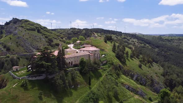 Santa Casilda Shrine, La Bureba, Burgos Province, Castile-Leon.