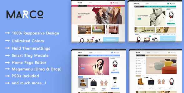 Marco - Shopping SuperMarket PrestaShop Theme