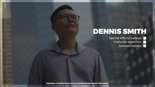 Simple Text Titles alt