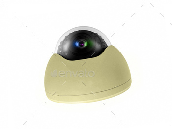 Secure ceiling type digital camera