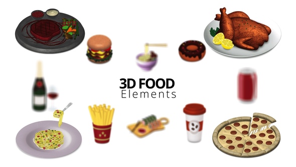 3D Food Elements