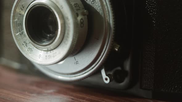 Old Camera Closeup