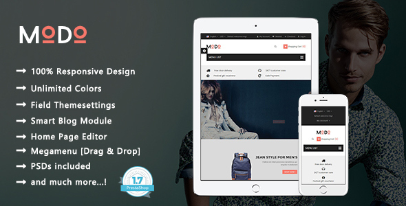 Modo - Clean Fashion & Clothes PrestaShop Theme