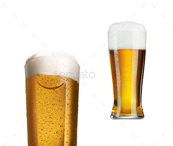 glasses of beer