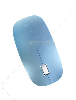 Computer mouse isolated