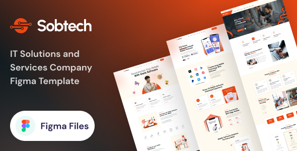 Sobtech - IT Solutions And Services Company Figma Template