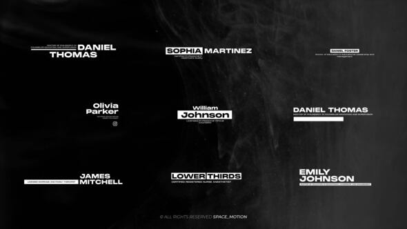 Creative Lower Thirds _AE alt