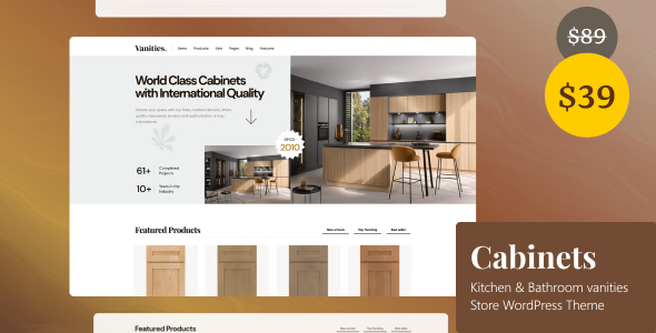 Cabinets - Kitchen & Bathroom vanities StoreTheme