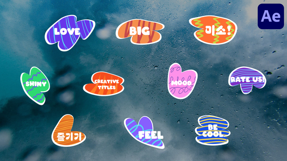 Creative Titles | After Effects alt