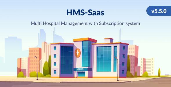 HMS Saas - Multi Hospital Management System - Appointment Booking - Smart Hospital - With Mobile App