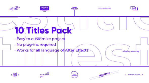 10 Quaint Titles Pack | Premiere Pro