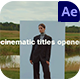 Cinematic Opener | Simple Typography Intro - VideoHive Item for Sale