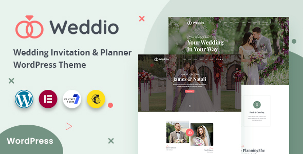 Weddio - Wedding Invitation and PlannerTheme
