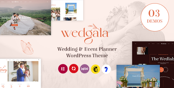 Wedgala - Wedding and Event PlannerTheme