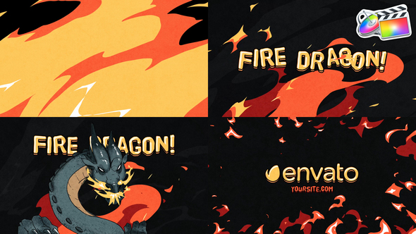 Fire Dragon Logo | FCPX alt