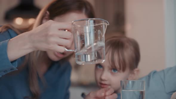 Liquid Substance In Measuring Cup