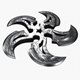 Throwing Star V m I - 3DOcean Item for Sale