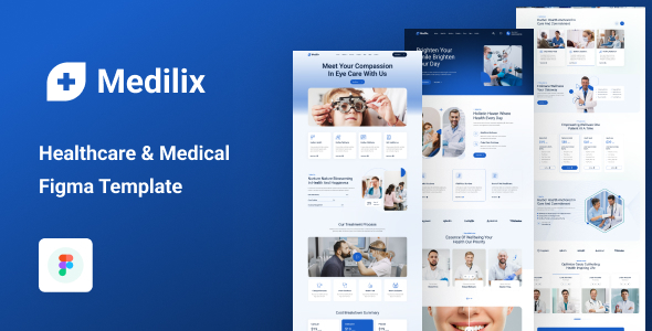Medilix - Healthcare & Medical Figma Template
