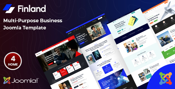 Finland – Multi-Purpose Business Joomla Template