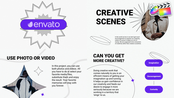 Clean Creative Scenes for FCPX alt